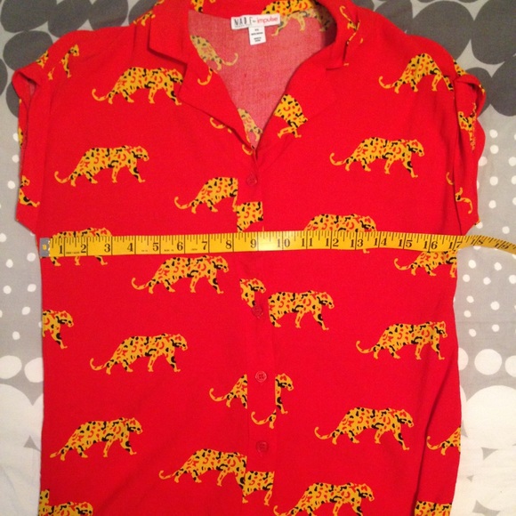 IMPULSE cheetah print matching set top & skirt - Picture 2 of 7